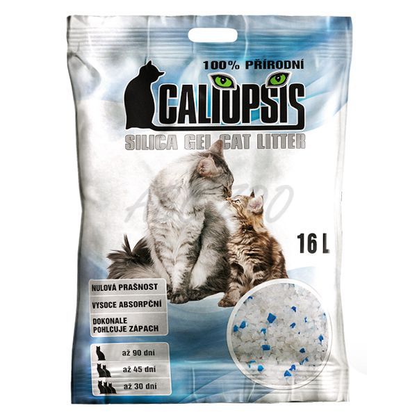 Mačji pesek CALIOPSIS SILICA - 16 l