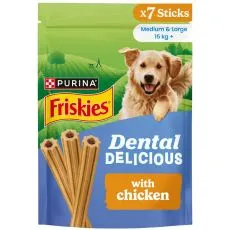 FRISKIES Dental Delicious Medium - 7 kosov, 200 g