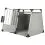 Trixie Aluminijasti transportni boks za pse za avto XL 91 x 85 x 89 cm