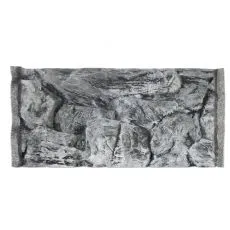 3D zadnja stena za akvarij 60 x 30 cm - KAMEN