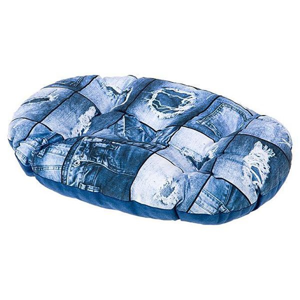 Blazina za pse RELAX C 55/4 z vzorci - ovalna, 55 x 36cm