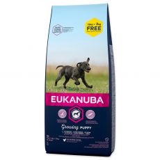 EUKANUBA PUPPY & JUNIOR Large Breed 15kg + 3kg GRATIS