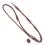 Nastavljiv okrogel povodec Soft 125-183 cm, 6 mm - rjav