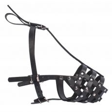 Usnjen pasji nagobčnik Collar, trden – doberman