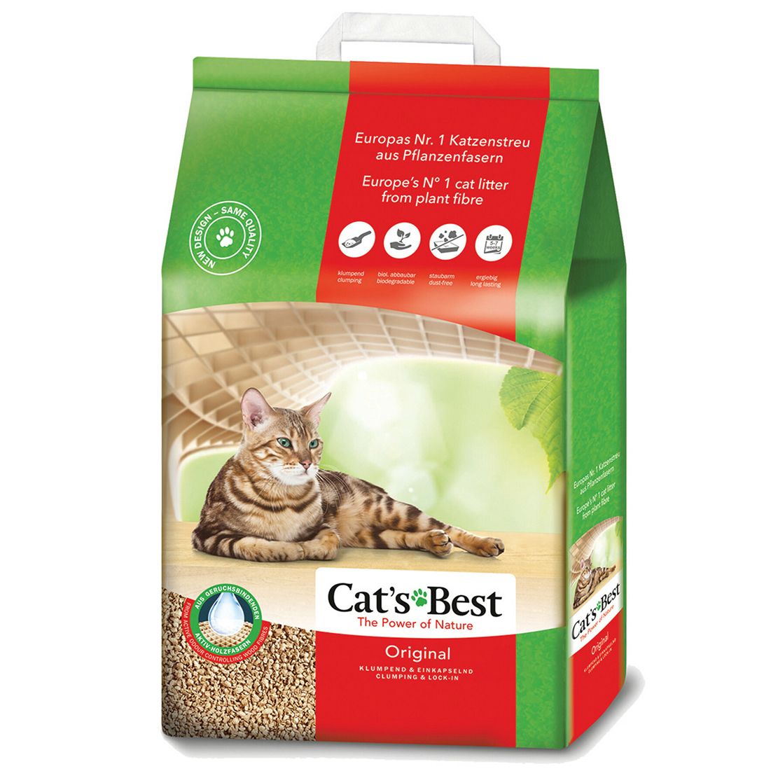 Pesek za mačke - Cats Best Original 20L