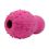 Gumijasta igrača za psa – roza snežak, 9,5 cm