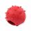 Žoga za pasje priboljške – rdeča 6,5 cm