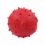 Žoga za pasje priboljške – rdeča 6,5 cm