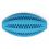 Pasja igrača – rugby žoga, modra, 11 cm