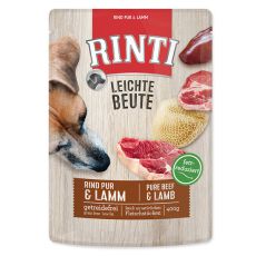 Vrečka hrane RINTI Leichte Beute govedina + jagnjetina, 400 g