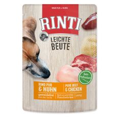 Vrečka hrane RINTI Leichte Beute govedina + piščanec, 400 g