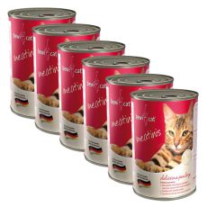 Konzerva BEWI CAT Meatinis PERUTNINA 6 x 400 g
