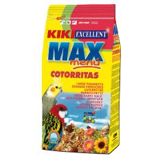 KIKI MAX MENU Cotorritas – hrana za nimfe in agapornise, 1 kg