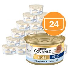 Pločevinka Gourmet GOLD - pašteta s tunino, 24 x 85g