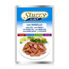 Vrečka z mačjo hrano Stuzzy – trska, 100 g