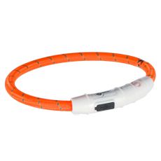 LED svetlobna ovratnica oranžna