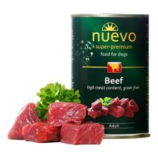 Konzerva NUEVO DOG Adult Beef 400 g