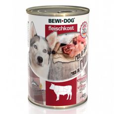 Konzerva BEWI DOG – goveje meso, 400 g