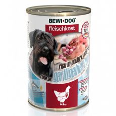 Konzerva BEWI DOG – perutninska srca, 400 g
