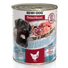Konzerva BEWI DOG – perutninska srca, 800 g