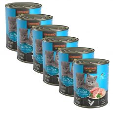 Konzerva hrane za mačje mladiče Leonardo Kitten 6 x 800 g