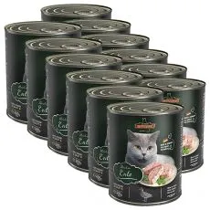 Konzerva mačje hrane Leonardo, raca 12 x 800 g