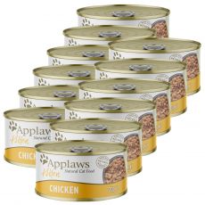Applaws Kitten - konzerva s piščancem za mačke, 12 x 70g