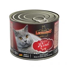 Konzerva mačje hrane Leonardo, govedina 200 g