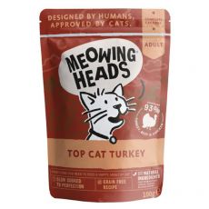 MEOWING HEADS Top Cat Turkey GRAIN FREE 100 g