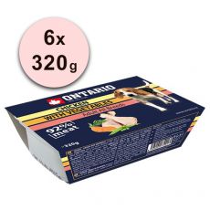 ONTARIO Chicken with Vegetable v pladnju - 6 x 320 g