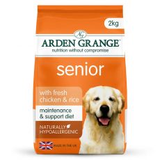 ARDEN GRANGE Senior with fresh chicken & rice 2 kg