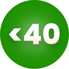 do 40 cm