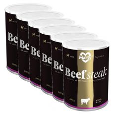 Konzerva MARTY Signature Beef Steak 6 x 300 g