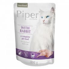 Vrečka Piper Cat Sterilised kunec 100 g