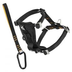 Varnostna oprsnica Kurgo Tru-Fit Smart Harness, črna S
