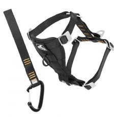Varnostna oprsnica Kurgo Tru-Fit Smart Harness, črna M