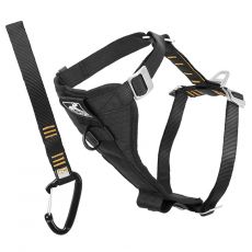 Varnostna oprsnica Kurgo Tru-Fit Smart Harness, črna L