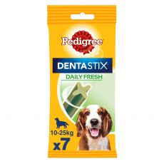 Priboljški za nego zob Pedigree Dentastix Daily Fresh 7 kosov (180 g)