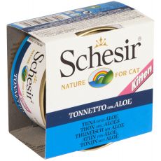 Schesir kitten tuna z aloe vero v želatini 85 g