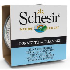 Schesir cat tuna in lignji v želatini 85 g