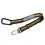 KURGO Direct to Seatbelt Tether Orange / Black, varnostni avtomobilski pas z mehanizmom za zapenjanje