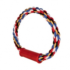 Bombažna vrv v obliki obroča za pse - 30cm