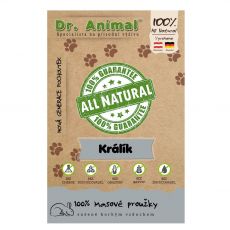Dr.Animal 100% zajčje rezine 80 g