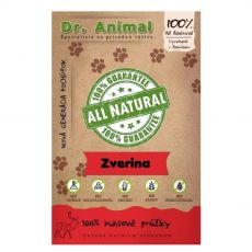 Dr.Animal 100% divjačinske rezine 80 g