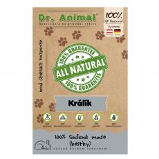 Dr.Animal kocke iz 100% zajčjega mesa 80 g