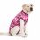 Pooperacijska obleka za psa XXL kamuflažni vzorec v roza barvi