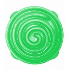 Posoda Terra Natura Slow feeder Bowl, zelena spirala