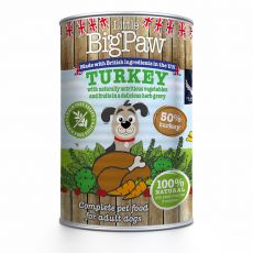 Little Big Paw Dog can turkey 390 g