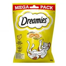 Pribolj&scaron;ki za mačke Dreamies z mehkim sirom 180 g