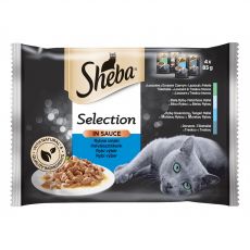 Sheba Selection Fish 4 x 85 g